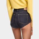 Pepe Jeans x Dua Lipa Rhea női magas derekú farmer rövidnadrág