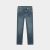 Massimo Dutti Mid-rise cropped slim fit farmernadrág